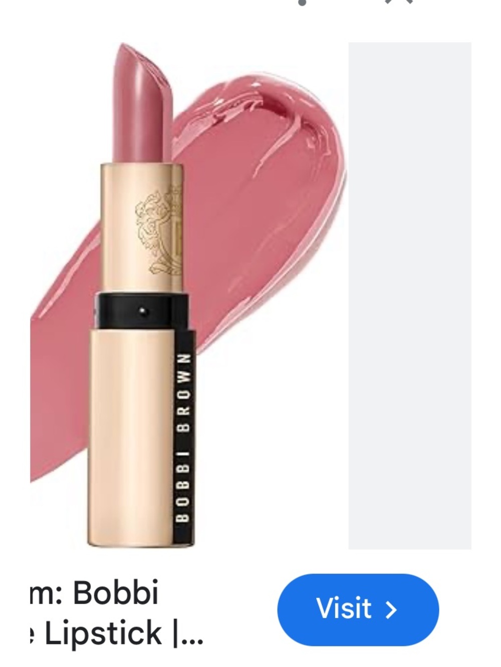 Bobbi Brown Pink  Lilac lipstick travel size